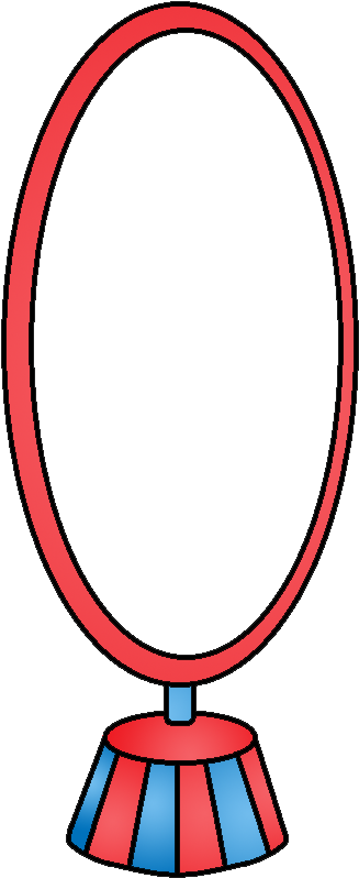 Download The Files Here - Circus Hoop Clipart (469x839)