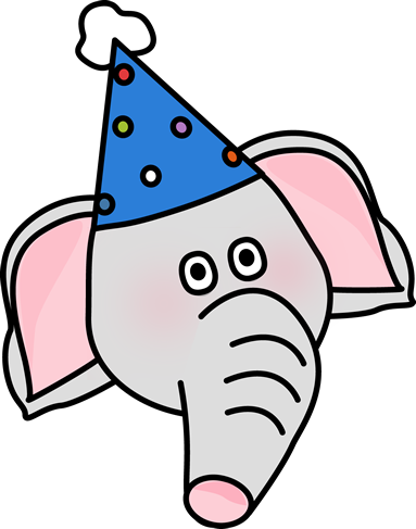 Circus Elephant Face Clip Art - Circus Face Clip Art (480x611)
