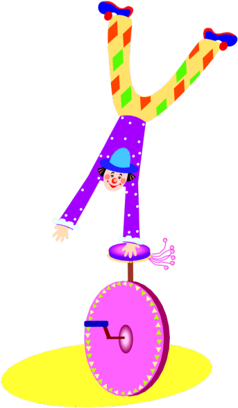 Circus Performers Acrobat Pictogram - Acrobat Clipart (350x589)