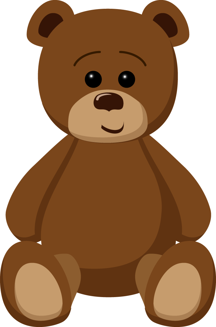 Teddy Bear Two - Teddy Bear Clipart Png (715x1082)