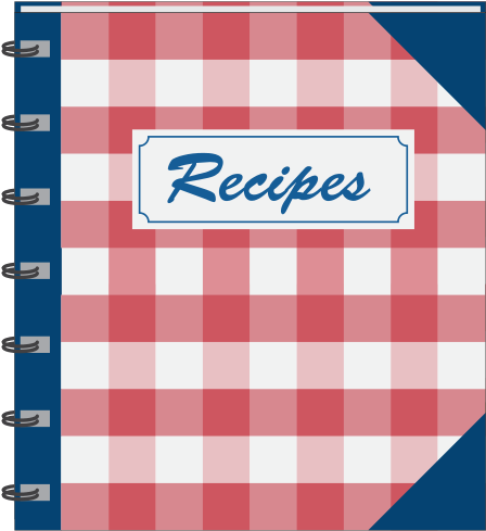 Cook Book Clip Art - Recipe Clip Art Free (515x569)