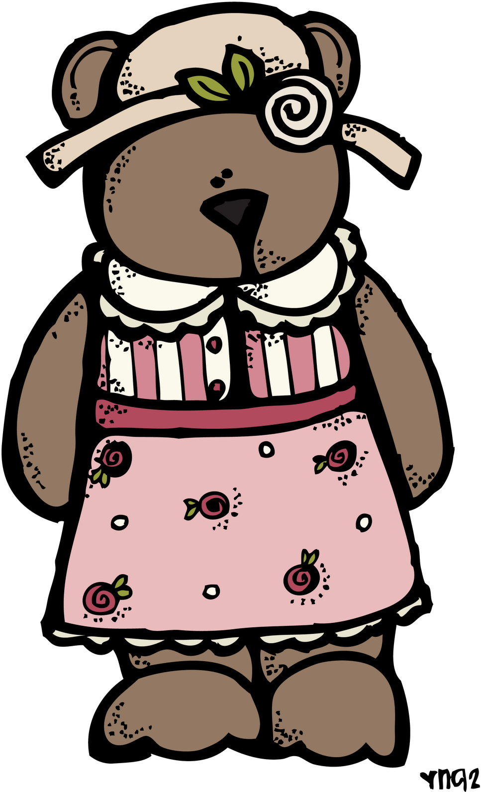 Miss Bear - Melonheadz Bear (970x1600)