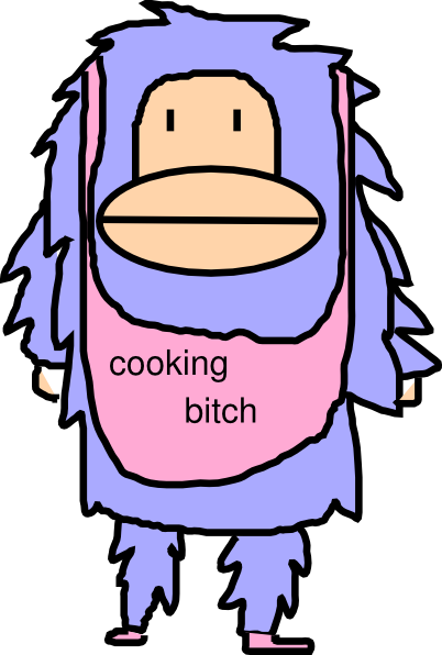 Cooking Bitch Clip Art - Portable Network Graphics (402x596)