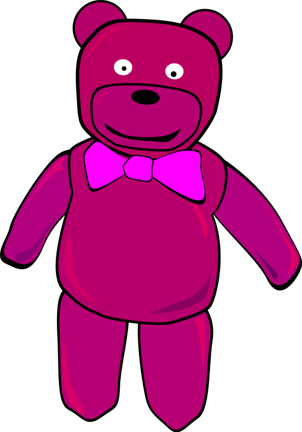 Teddy Bear Clipart Cliparts - Teddy Bear Clip Art (600x857)
