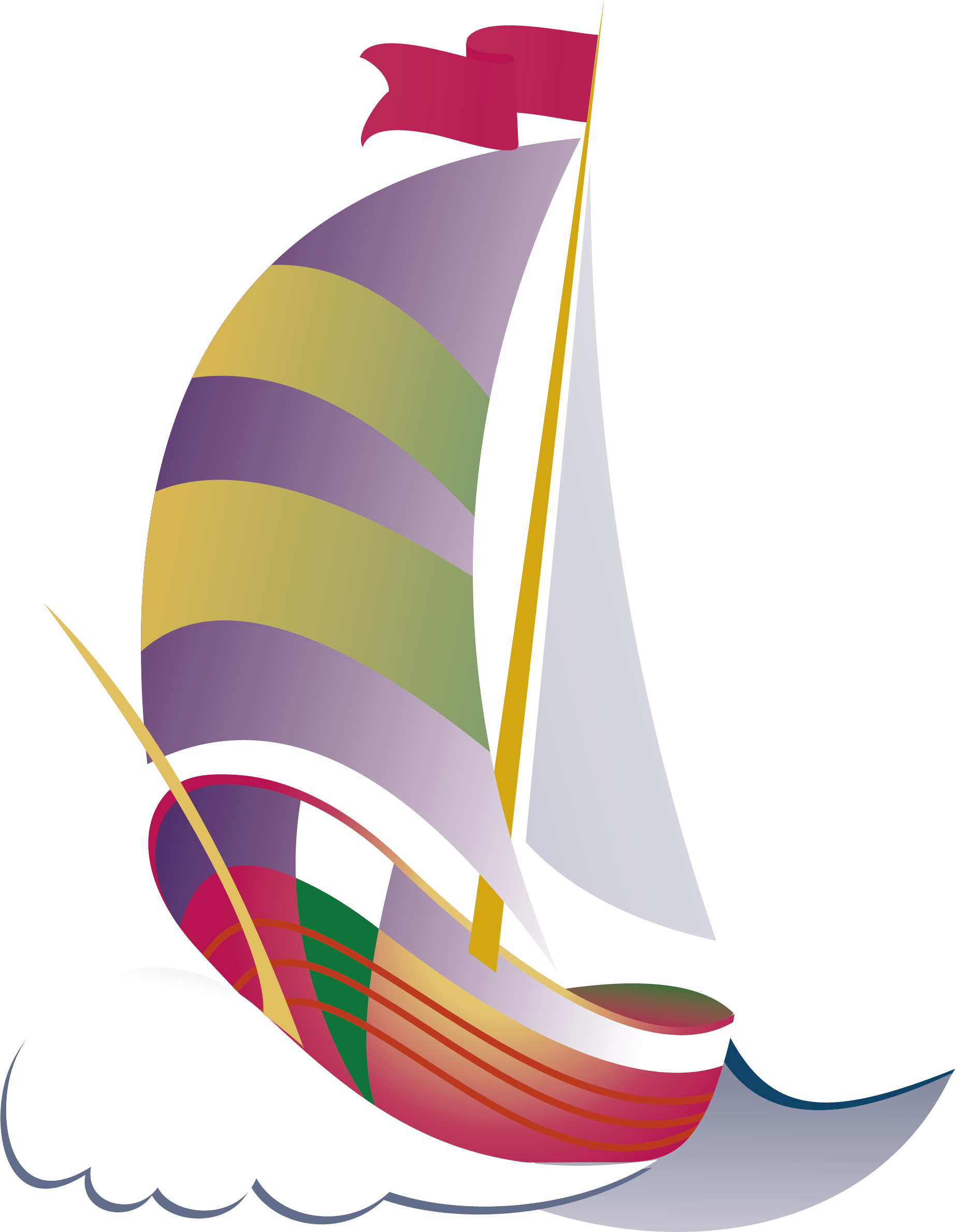 Sailing Ship Graphic Design Illustration - Sailing Ship Graphic Design Illustration (1844x2379)