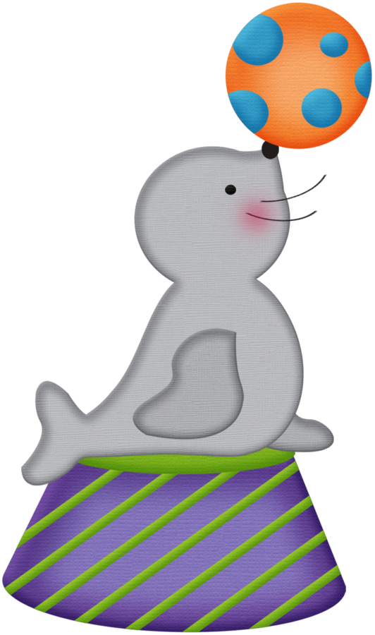 Circus Birthday, Circus Party, Seals, Scrapbooking, - Circus Seal Clip Art (532x900)