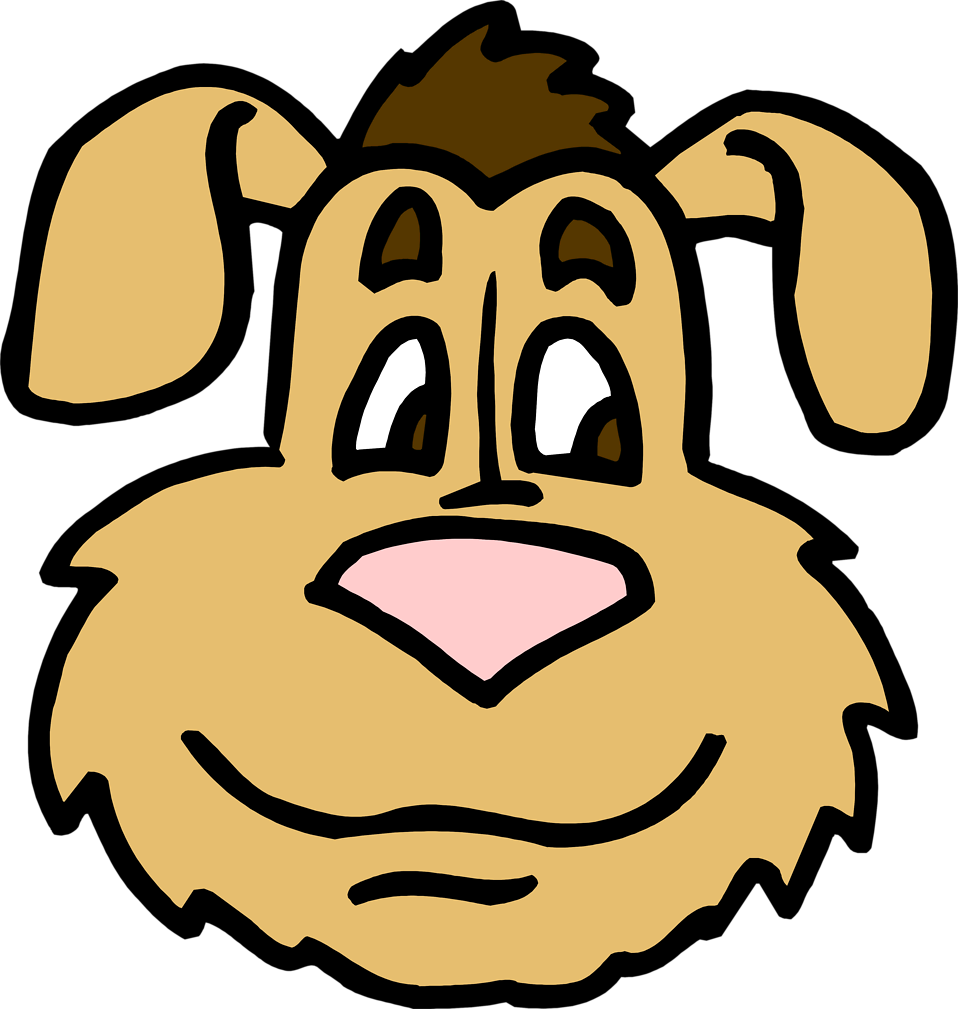 Drawing Of A Bulldog Bulldog And Dog Face Clipart Clipart - Mask (958x1009)