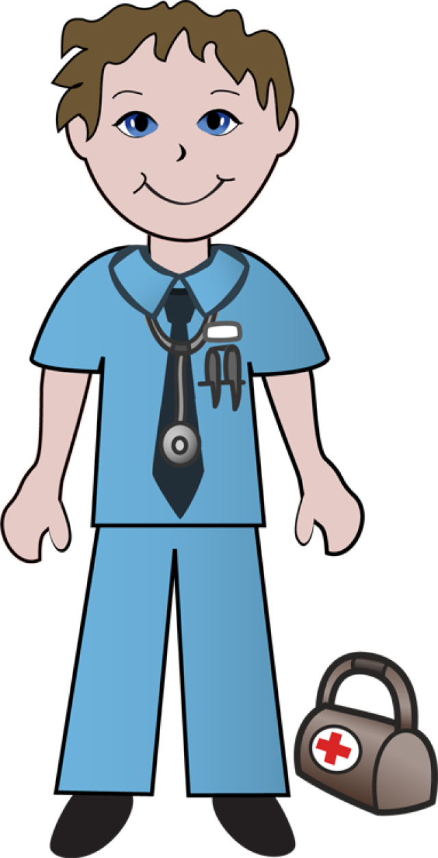 Transparent Doctor Cliparts - Doctor Clipart Transparent Background (640x1253)