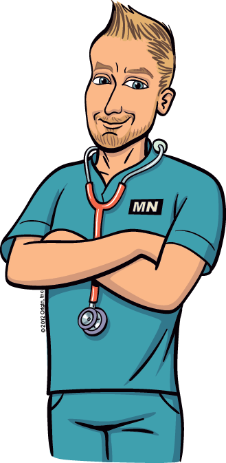 Nurse Clipart Man - Male Nurse Clipart (329x673)
