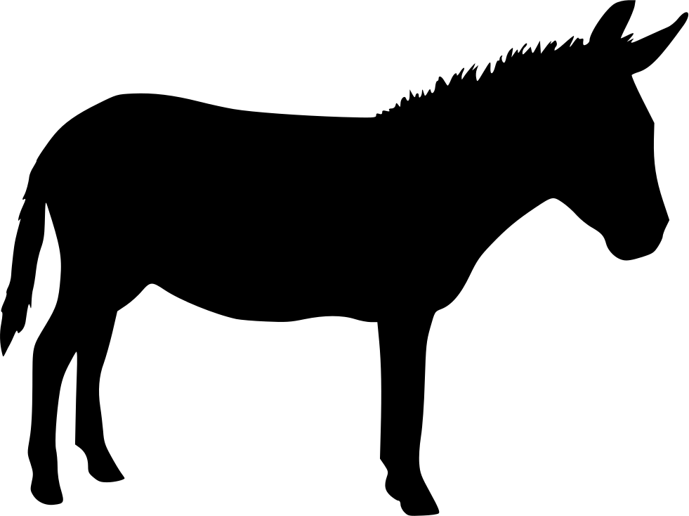 Image - Donkey Icon Png (981x734)