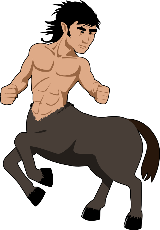 Clip Art Tags - Human Body Horse Legs (556x800)