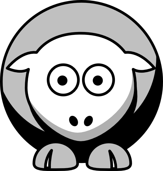 Sheep Chicago White Sox Team Colors Clip Art - College Football (570x598)