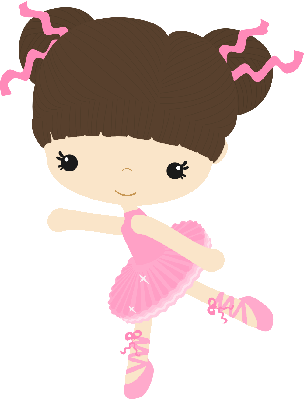 Music Clipart, Tan Skin, Ballet Girls, Baby Embroidery, - Baby Ballerina Png (999x1310)