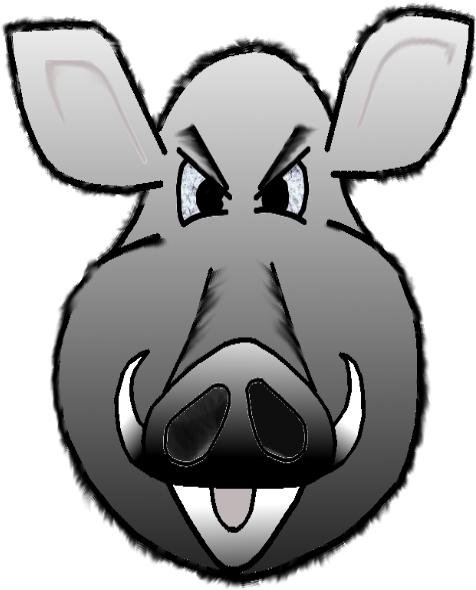 Wild-sow Png Images - Celeng Vector (600x600)
