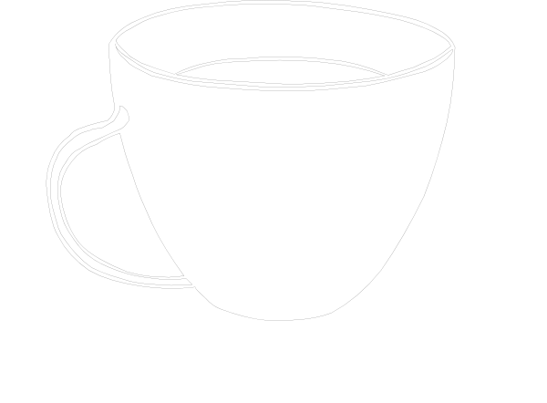 Coffee Cup Clip Art White (600x442)
