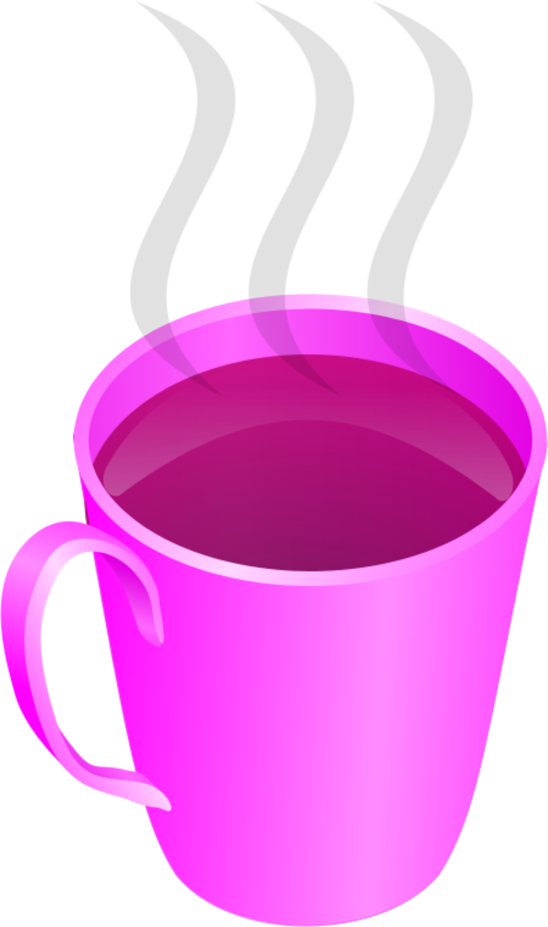 Tea Cup Clip Art - Cartoon Cup Of Tea (600x1015)