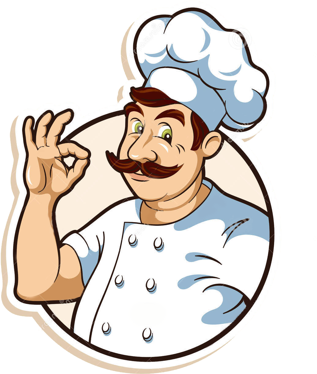 Chief Clipart Png - Chef Logo Design Ideas (1300x1390)