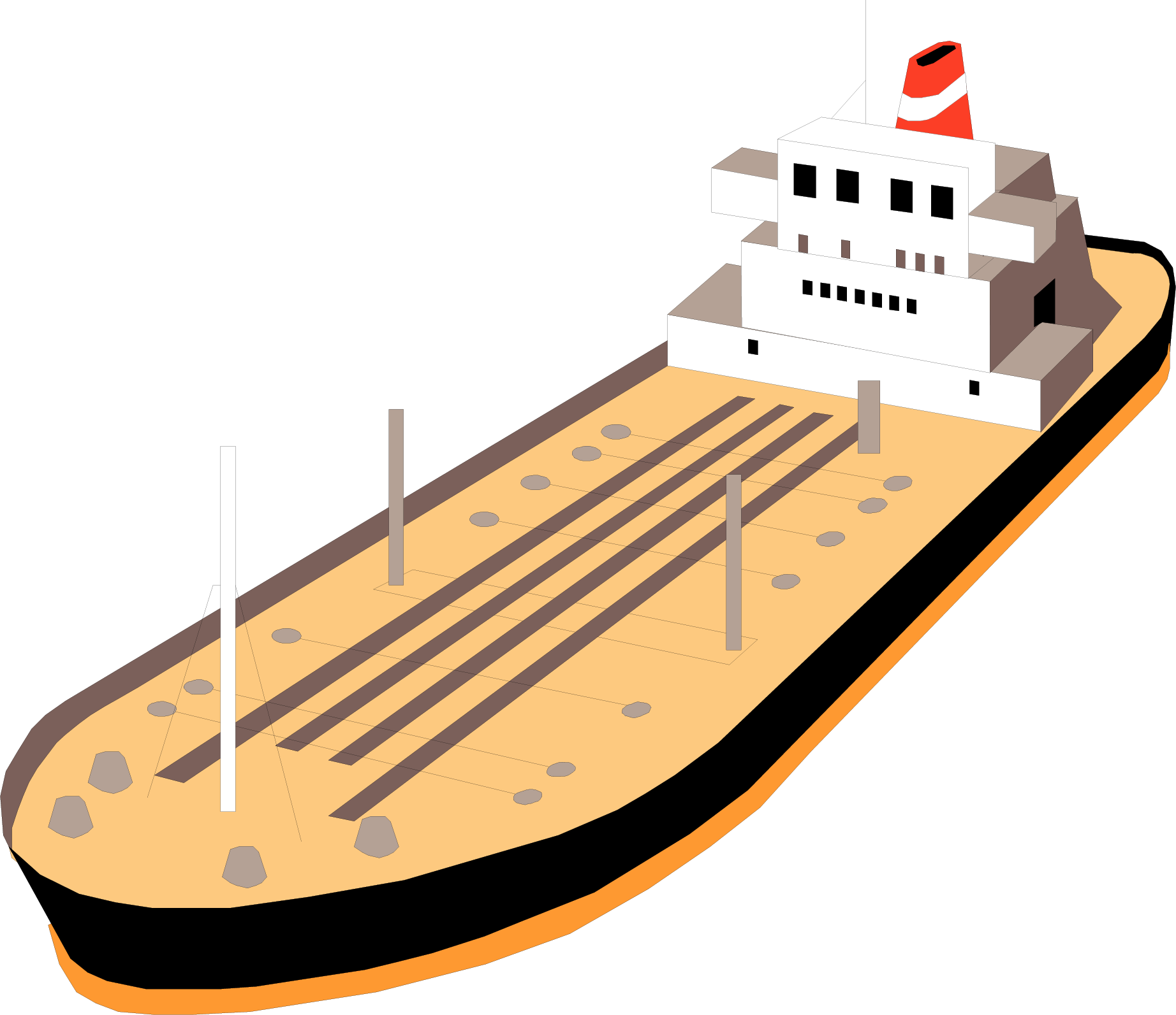 Oil Tanker Petroleum Barge Clip Art - Oil Tanker Clipart (1844x1593)