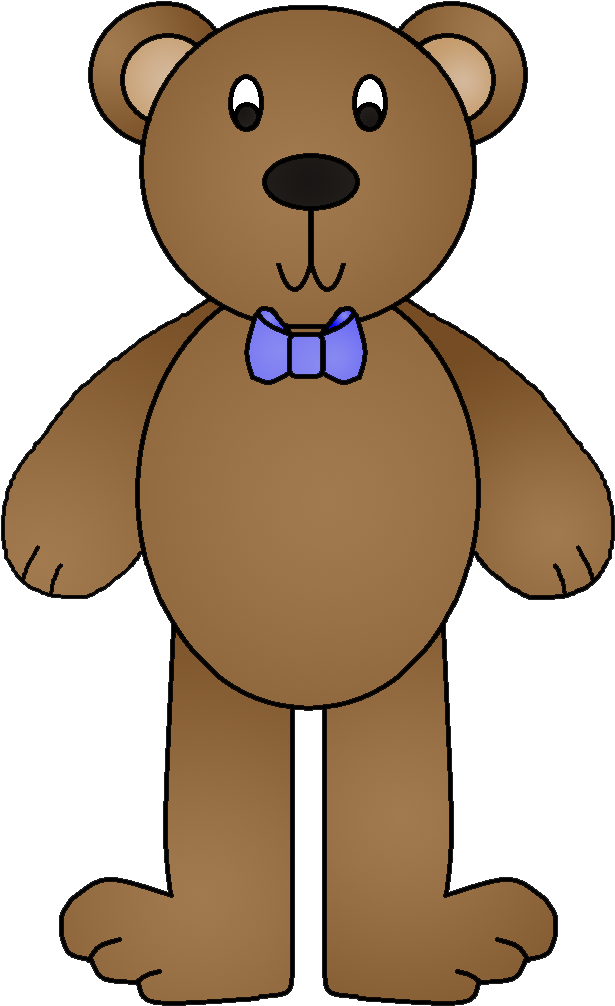 Bear Pictures Clip Art - Goldilocks And The Three Bears Daddy Bear (653x1065)