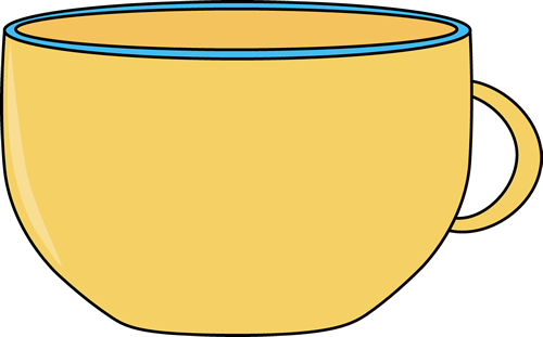 Tea Cup Clipart - Clipart Of A Cup (500x311)