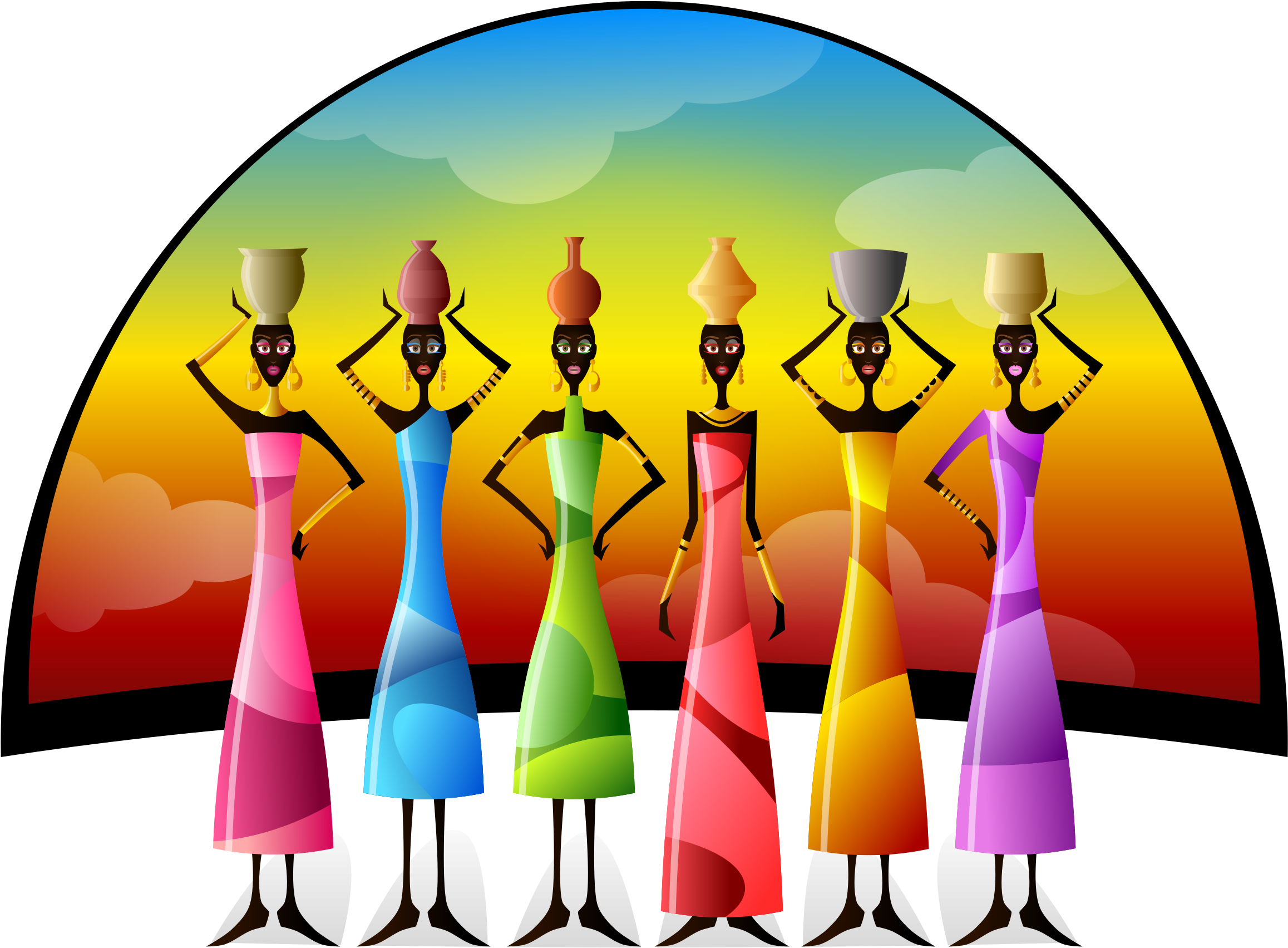 African American Baby Clip Art - Free African Clip Art (2400x1788)