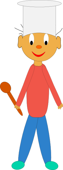 Cook Chef Cartoon Svg Clip Arts 222 X 593 Px - Chef Cartoon (222x593)