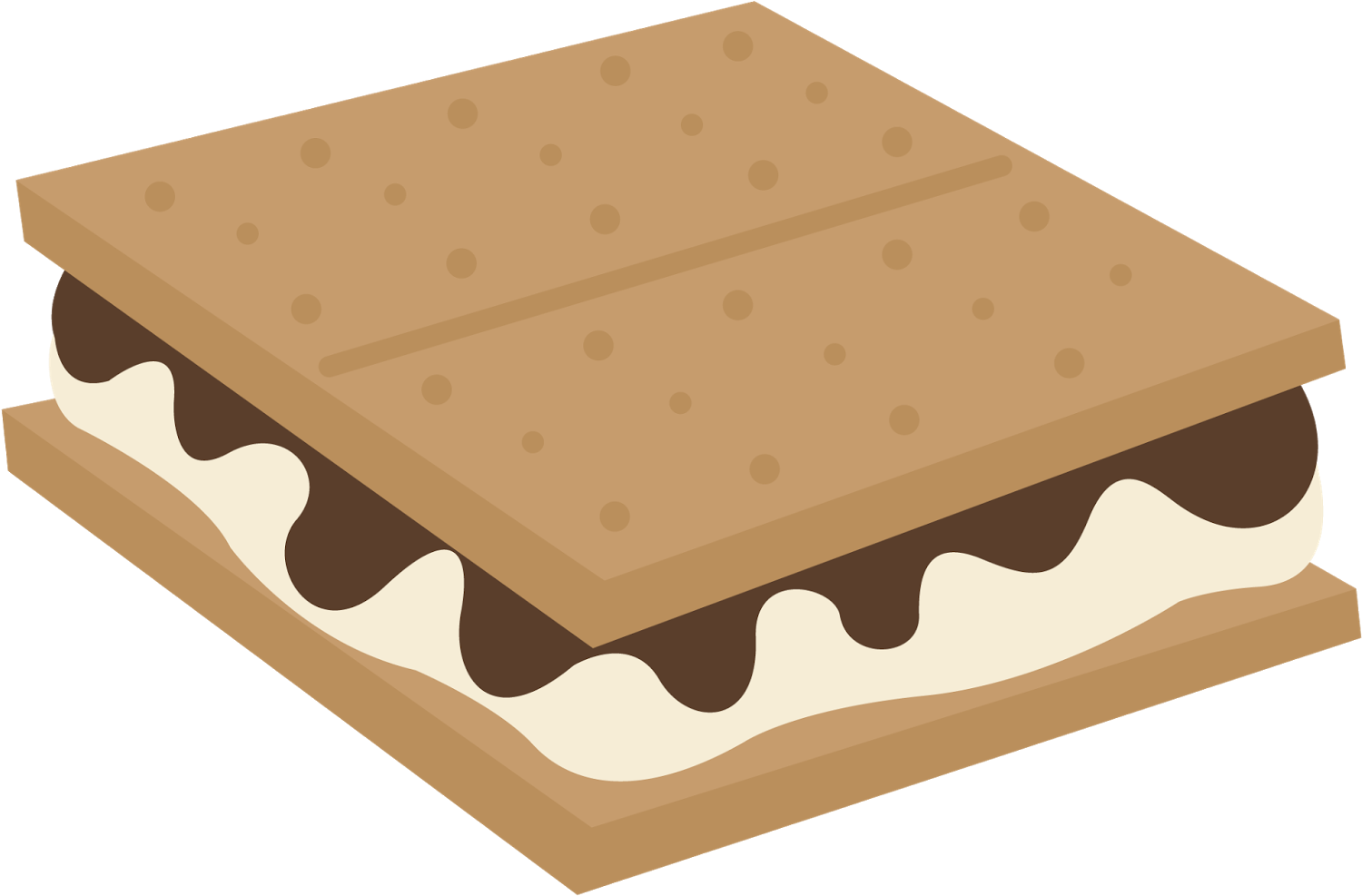 Camp Clipart S Mores - Smores Clip Art (1600x1063)