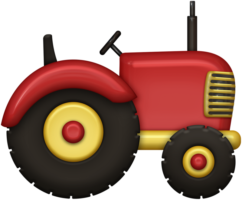 Tractor For The Farm - Tractor Clipart Png (800x662)