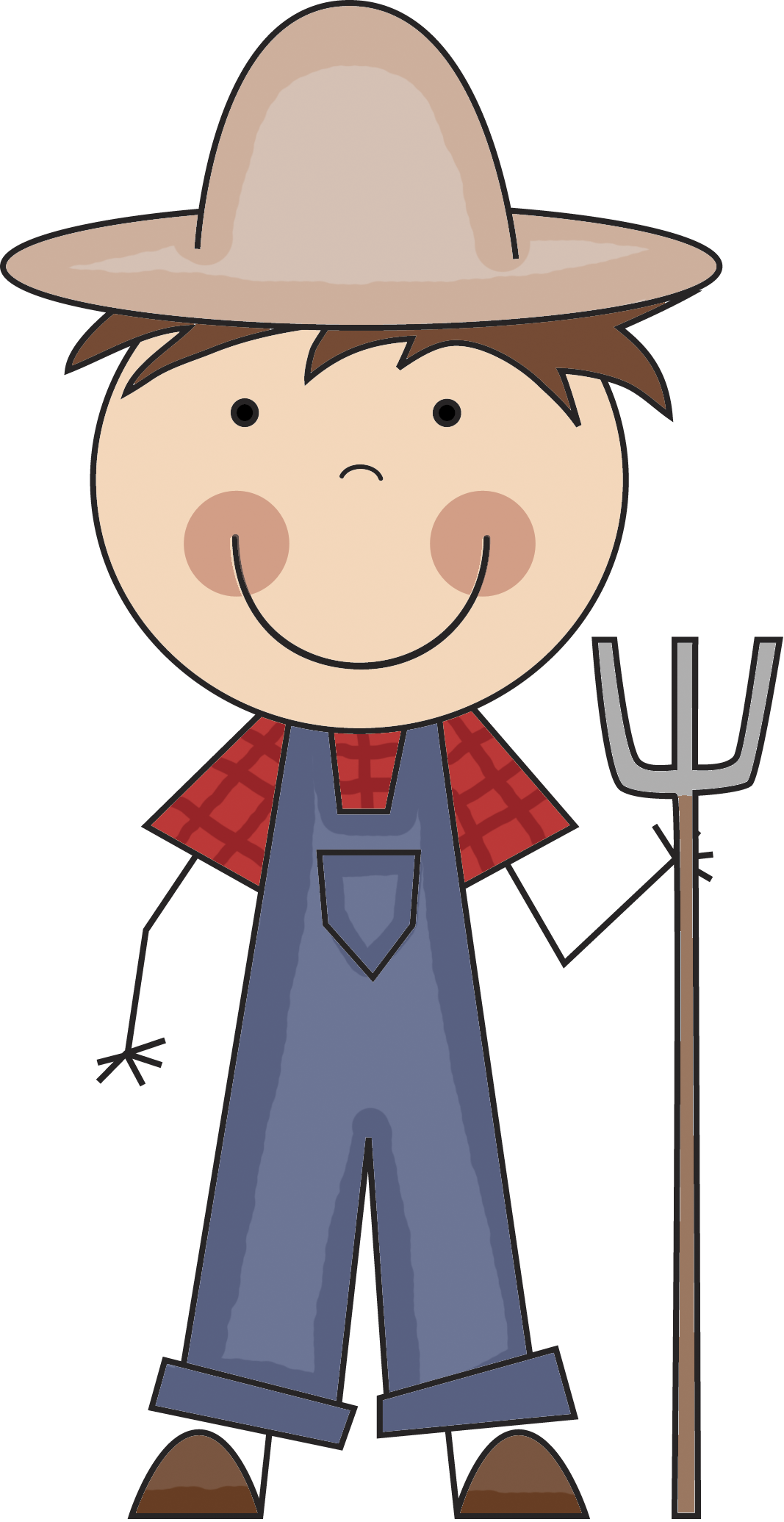 Farmer Png - Farm Boy Clipart Png (1067x2071)