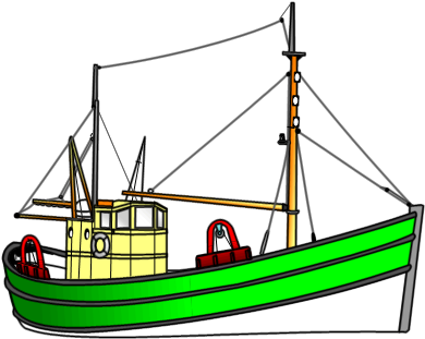 Motor Fishing Vessel - Fishing Vessel (420x340)
