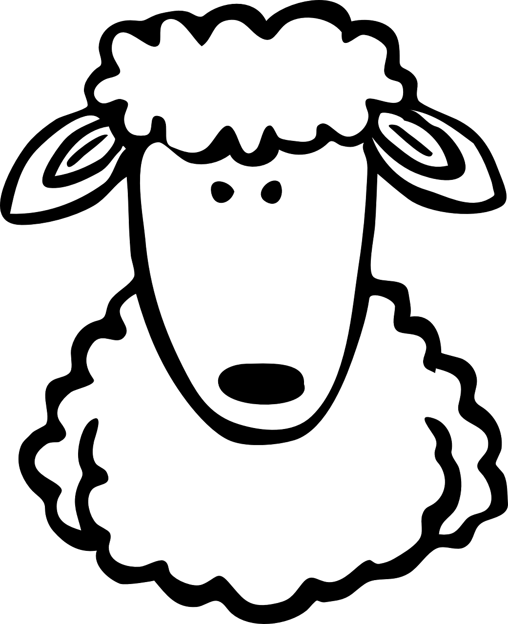 Clipart Info - Sheep Clip Art (1041x1280)