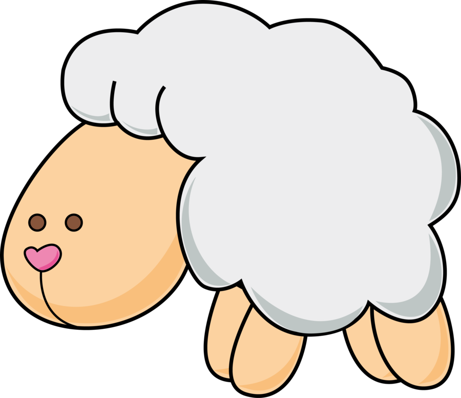 Cute Sheep Pictures Free Download Clip Art Free Clip - Drawing (900x777)