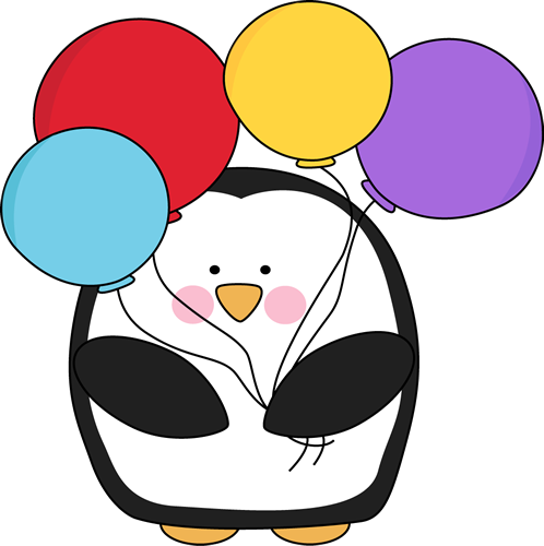 Clip Art Birthday Penguin - Birthday Penguin Clip Art (498x500)