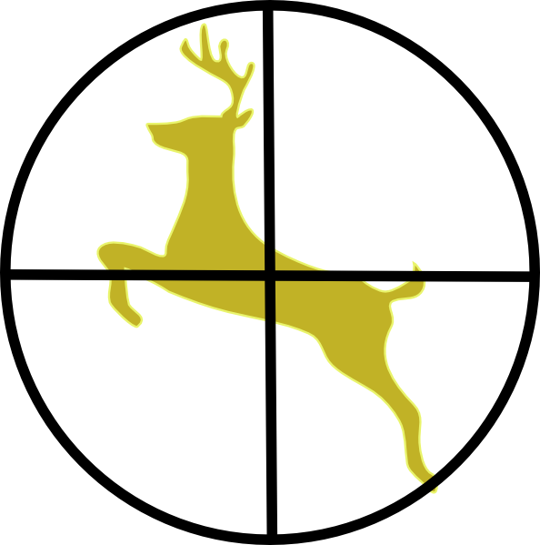 Clipart Info - Deer Hunting Png (594x599)