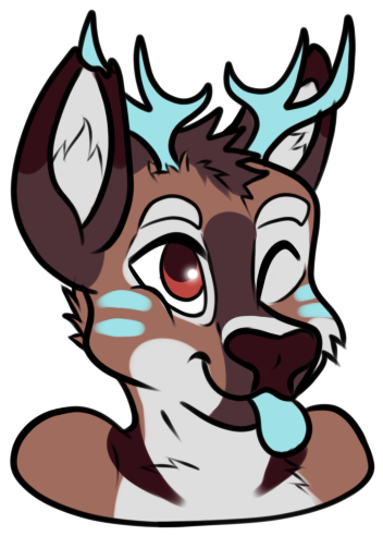 Deer Head Clip Art - Deer (500x500)