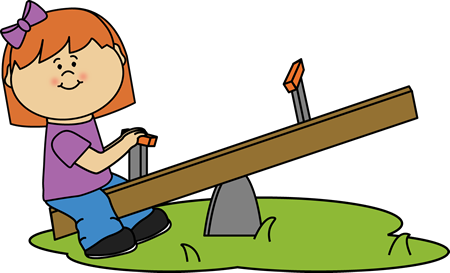 Playground Clipart See Saw - See Saw Clipart (450x273)