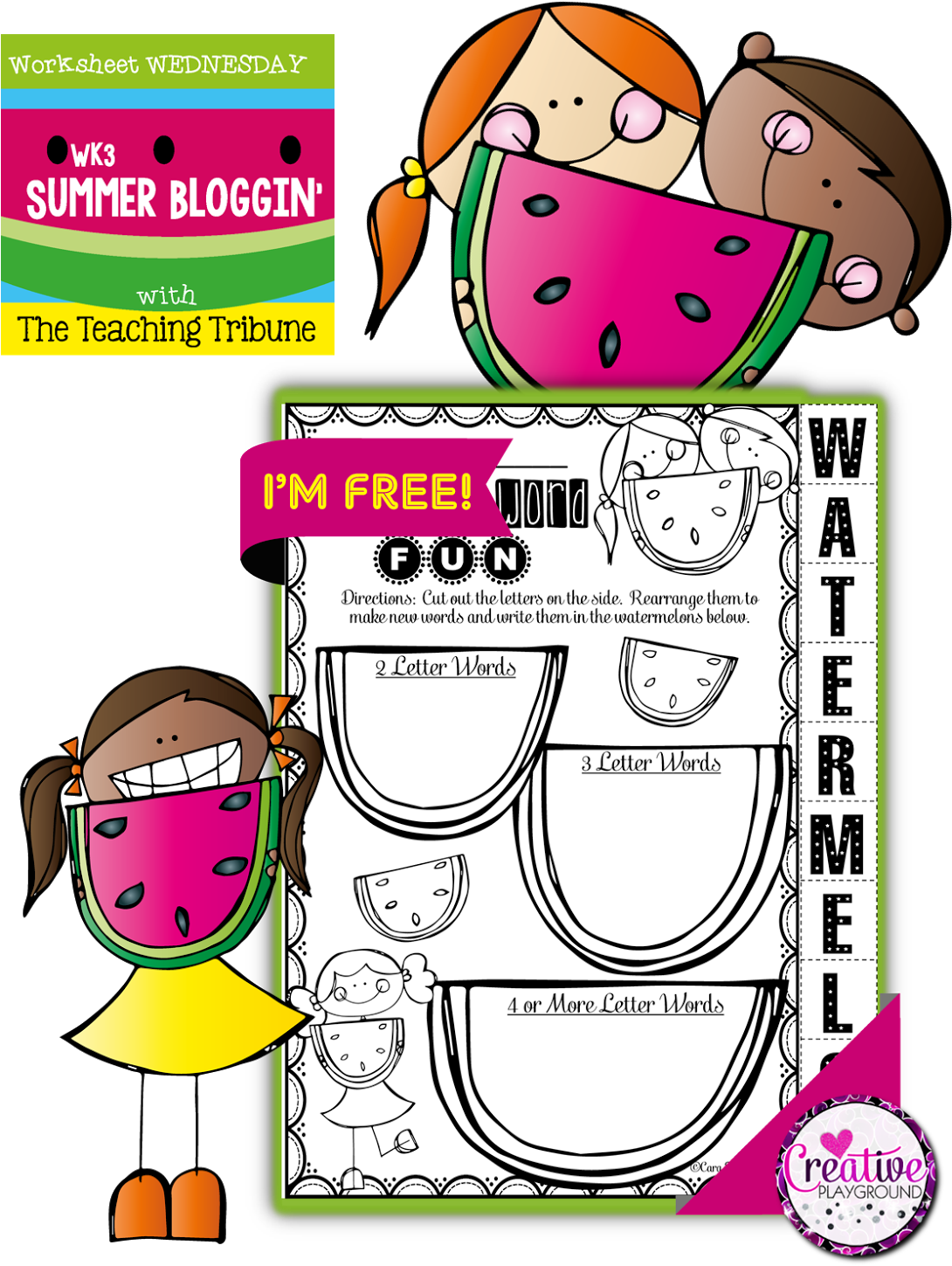 From Cara At Creative Playground - Clip Art (1182x1600)