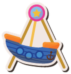 Cartoon Playground Stickers - Cartoon Playground Stickers (365x399)