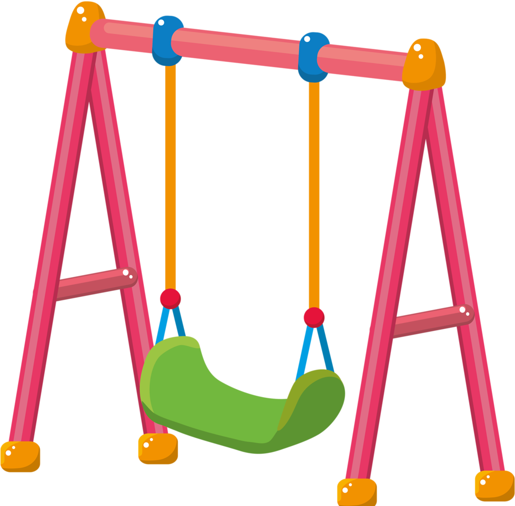 Clipart Boyoutdoor Playgroundclip - Dibujo De Un Columpio (1024x1015)