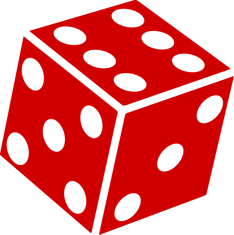 Clip Art Dice Clipart - Die Clipart (796x800)