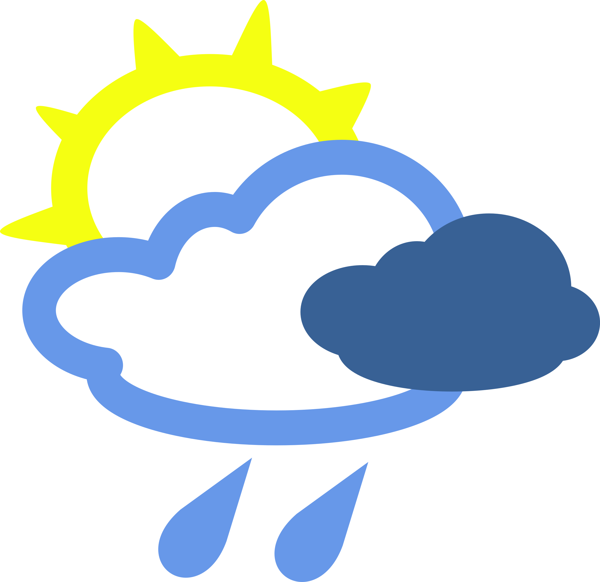 Clipart - Weather Symbols For Kids (2400x2331)