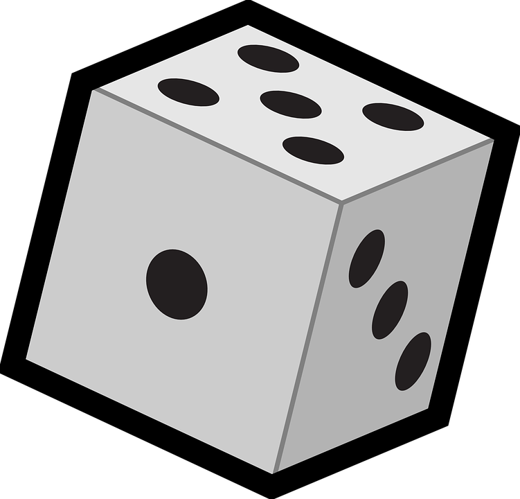 Faces, Dice, Cube, Random, Number, Game, Six, Roll, - Die Clipart (751x720)