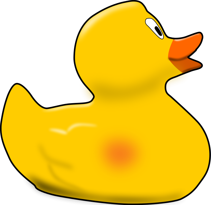 Rubber Clip Art Download - Rubber Duck Clip Art (800x779)