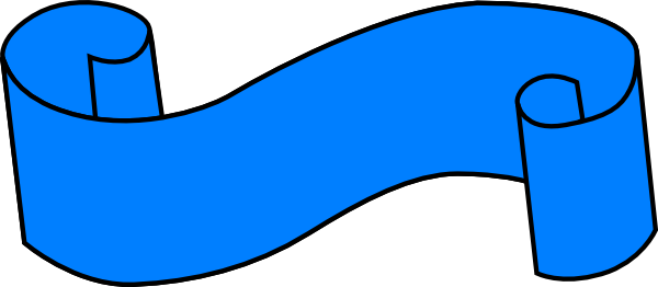 Blue Ribbon Clipart - Ribbon Clipart (600x262)