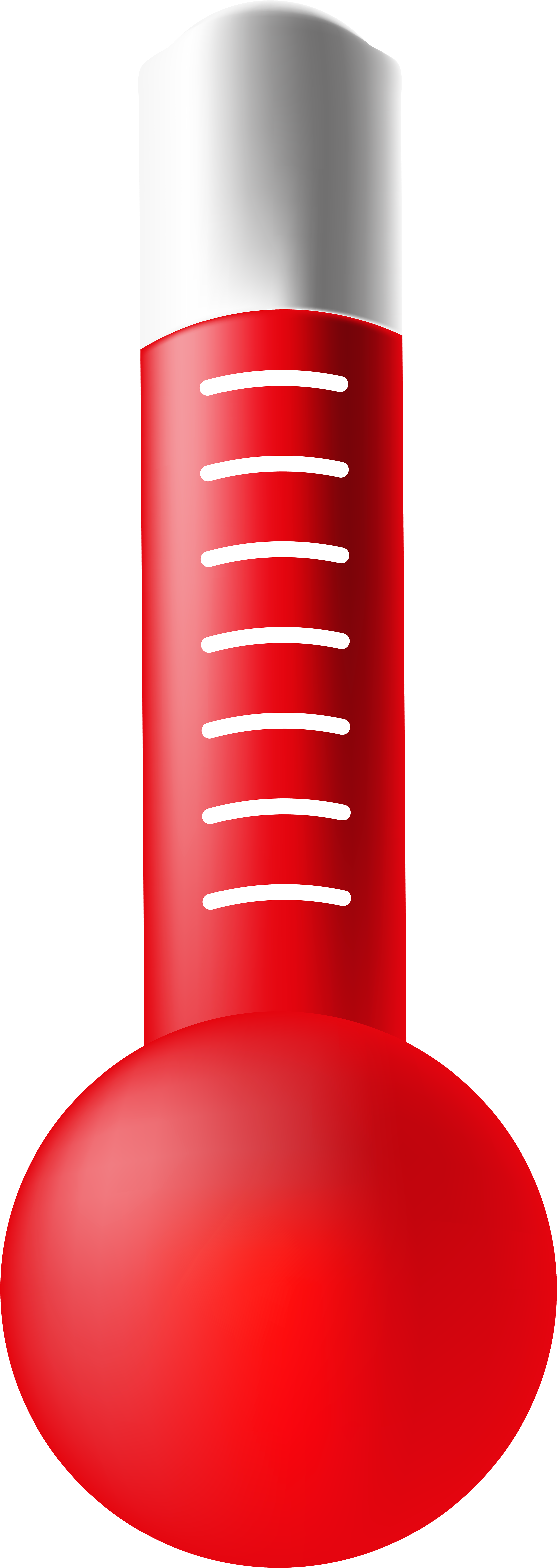 Hot Thermometer Weather Icon Png Clip Art - Plastic (2985x8000)