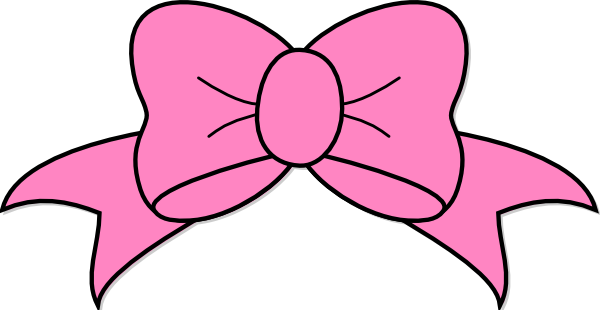 Breast Cancer Awareness Pink Ribbon Free Clip Art 2 - Pink Ribbon Clipart (600x310)