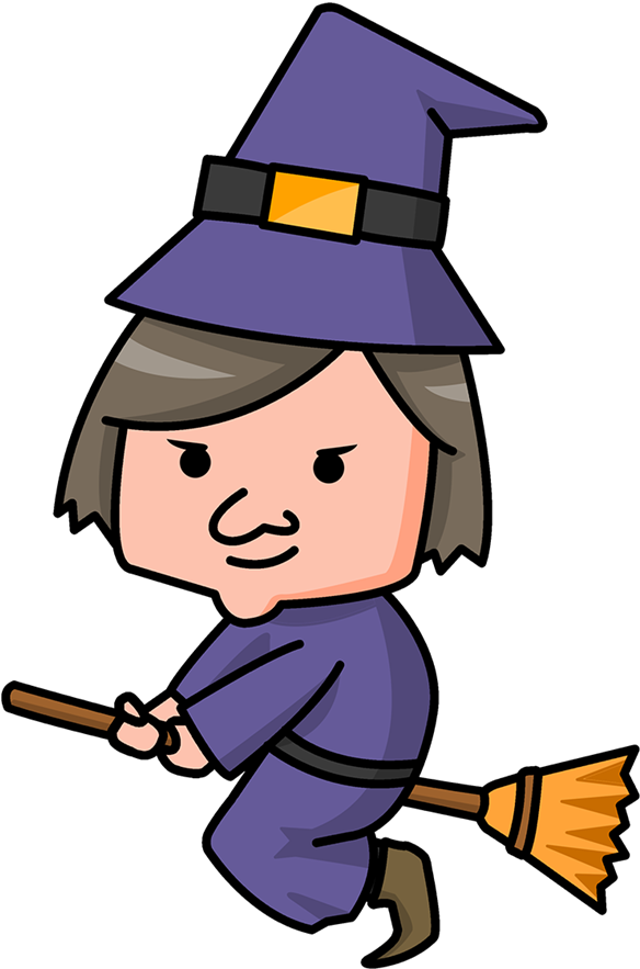 Witch Clip Art Hostted - Witch Cartoon Clipart (800x944)