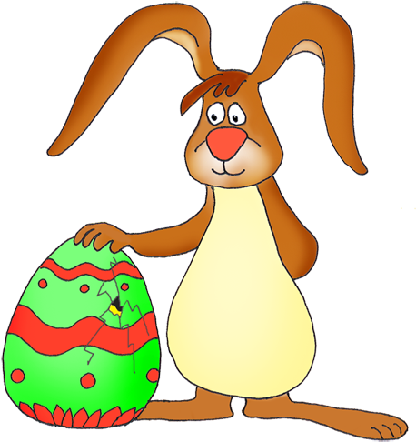 Chocolate Easter Bunny Image, Easter Bunny Clipart - Easter Bunny (519x531)