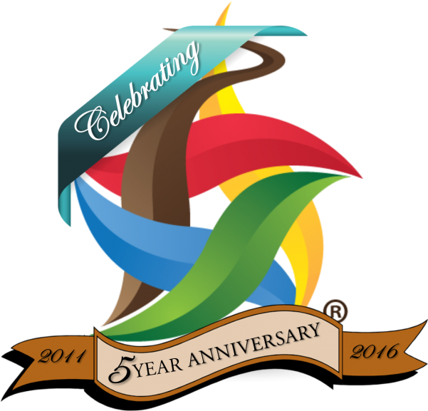 Help Us Celebrate Our 5 Year Anniversary - 5 Years Anniversary Logo (600x598)