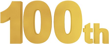 3d Word Image - 100th Transparent Png (500x350)
